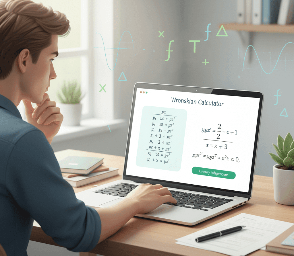 Wronskian Calculator Learn How to Prove Linear Independence